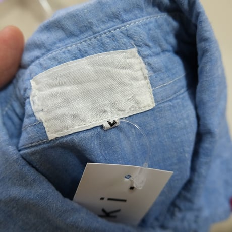 70s rose chambray shirt