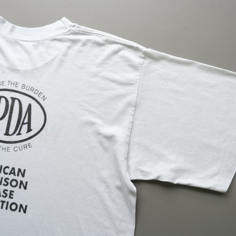 old print tee / white