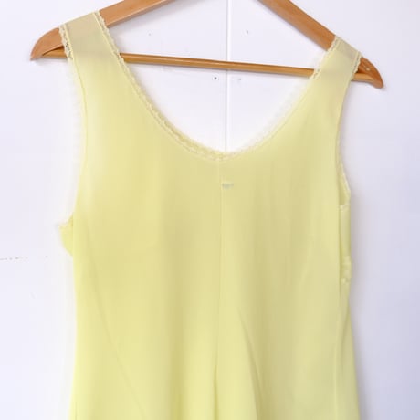 lemon yellow lingerie