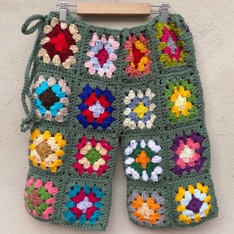 eski. original / granny square series "short pants"