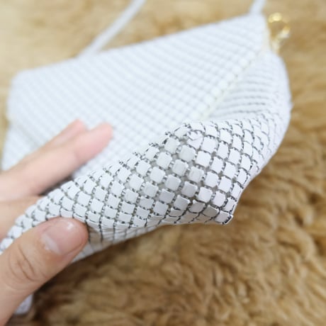 mini white shoulder bag
