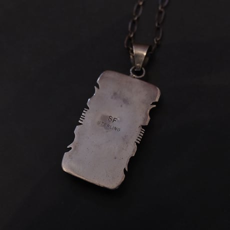 indian jewely / "white buffalo" necklace