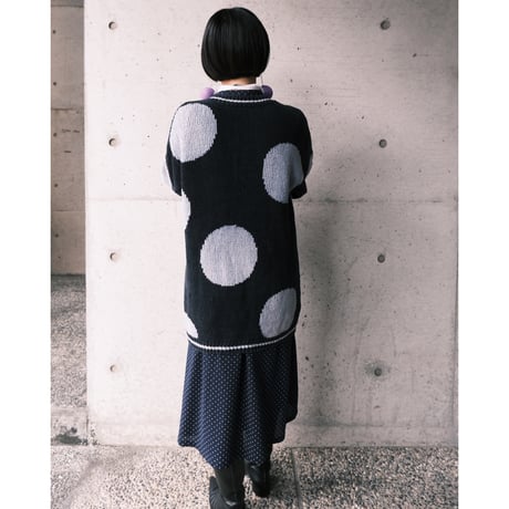 dot cotton knit