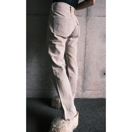 Levi's lot.501 / gray denim / made in USA