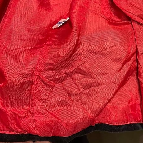 short length velours jacket
