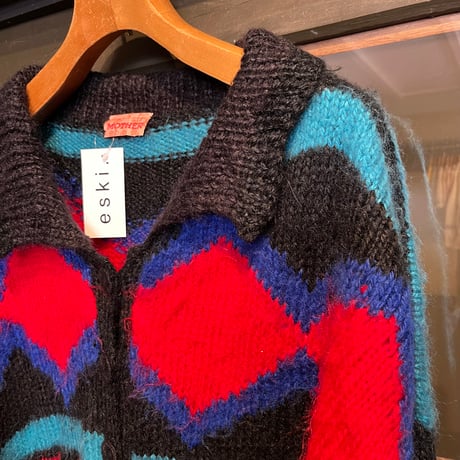 design knit cardigan