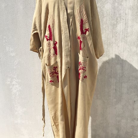 special vintage / KIMONO china gown