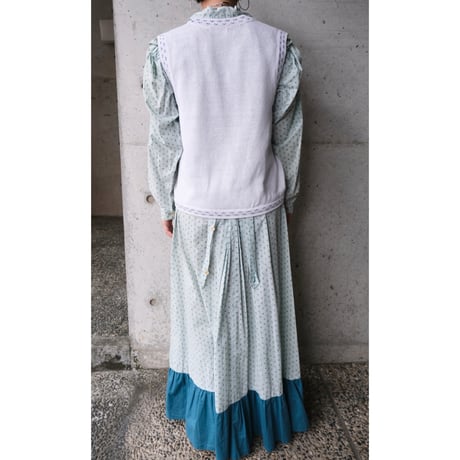 cotton knit vest