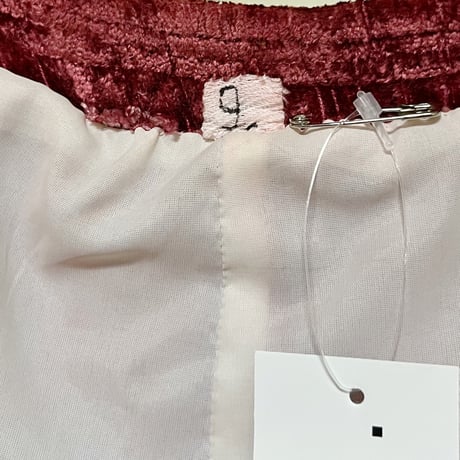 velours vest