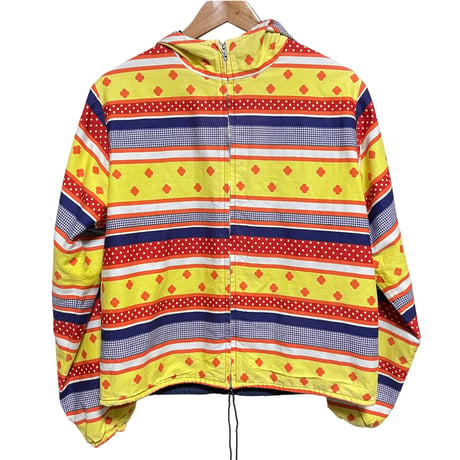 60-70s / reversible cotton parka