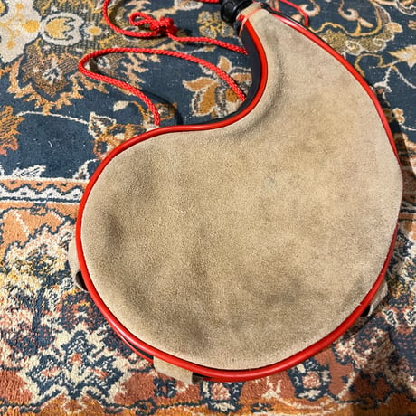 leather water bottle