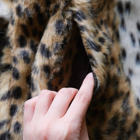 60-70s leopard coat