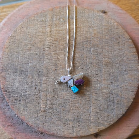 Indian jewelry / humming bird necklace
