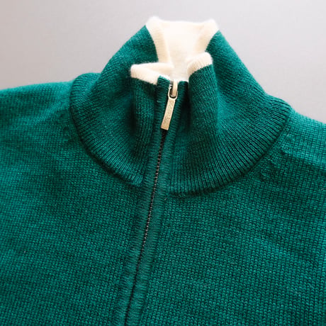 BrooksBrothers / half zip knit