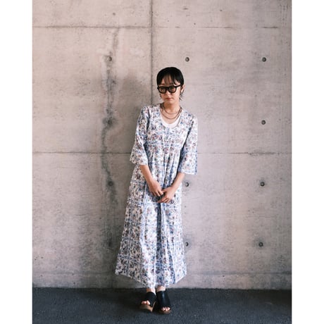 flower print dress