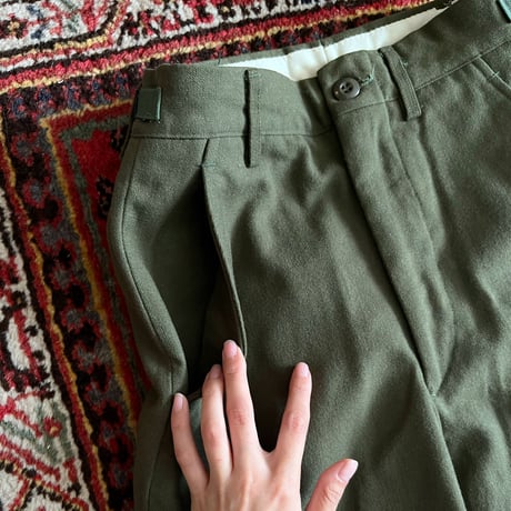 US army / M-51 wool trousers "dead stock"