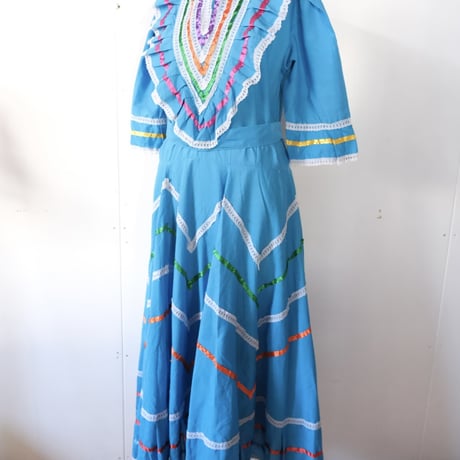 colorful ribbon dress