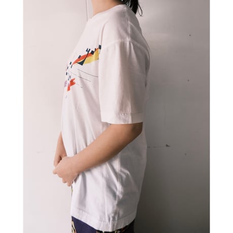 print tee / made in usa