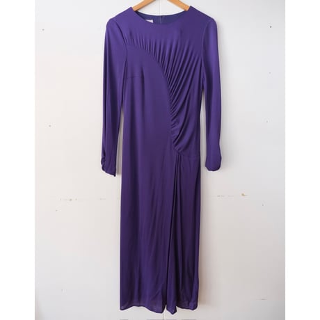 rayon purple dress