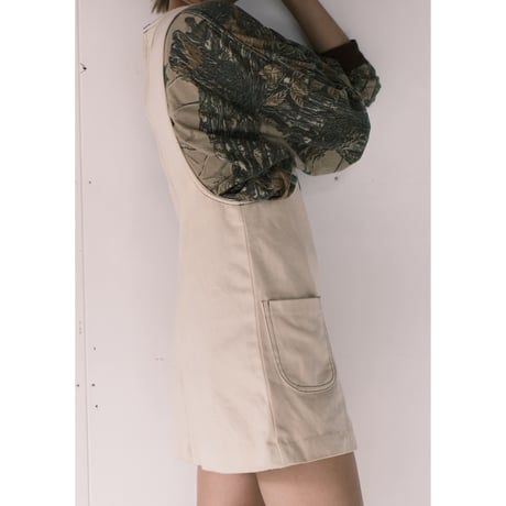 front laceup all-in-one