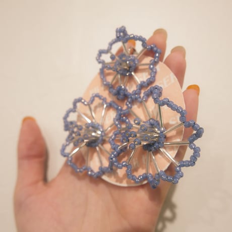 lili by SERI/flower drawing/eski. limited color/ear cuff type