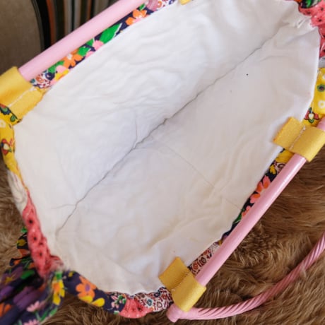 patchwork remake hand bag