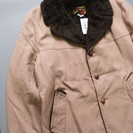 cotton × boa coat
