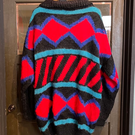 design knit cardigan