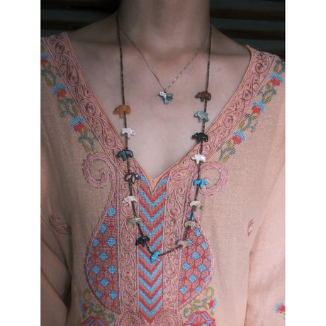 Indian jewelry / humming bird necklace