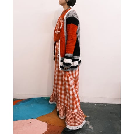 hand knit cardigan