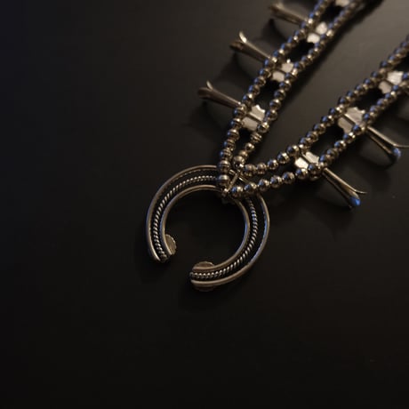 squash blossom / naja necklace