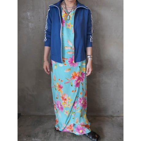 MAGGY LONDON / silk  flower dress