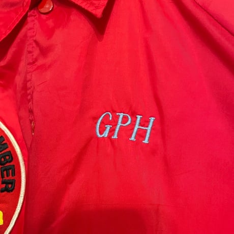eski. remake / "Sears" coach jacket with Wappen