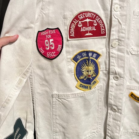 eski. original remke / work jacket with wappen