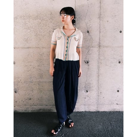 60-70s vintage / cotton knit shirts