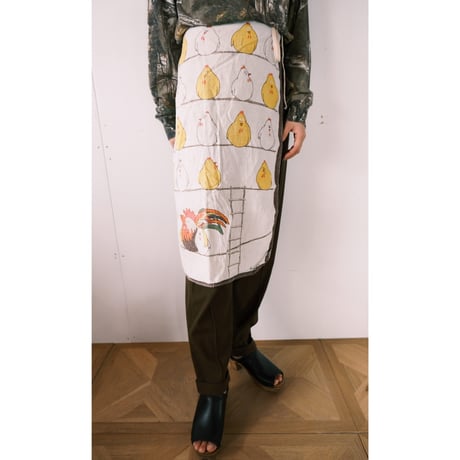 "chickens" apron