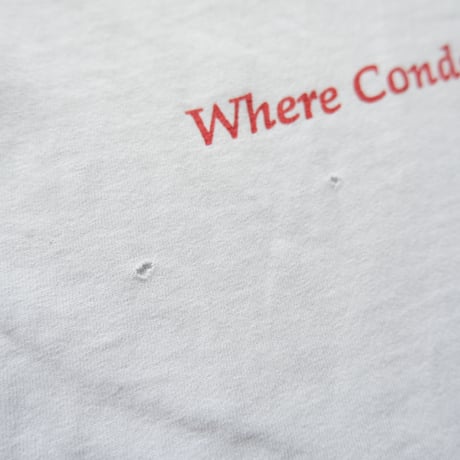 Hanes / olp print tee / white