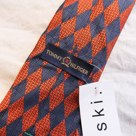 "繕う" collaboration beads embroidery necktie "argyle"