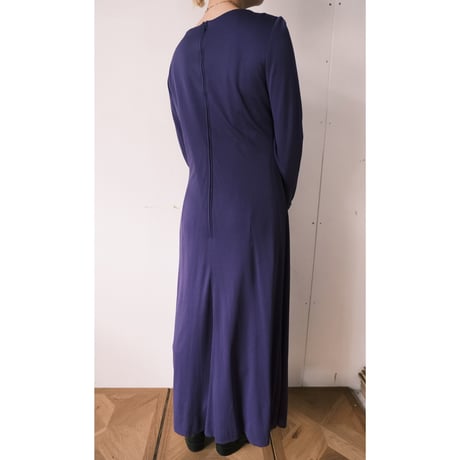 rayon purple dress