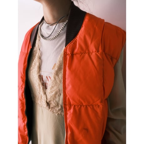 〜70s reversible down vest