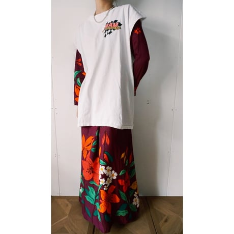 cutoff print tee