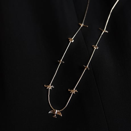 Indian jewelry / silver fetish necklace