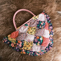 patchwork remake hand bag