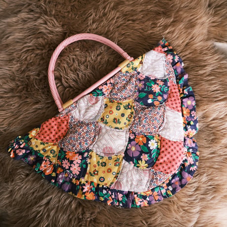 patchwork remake hand bag