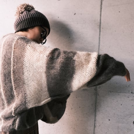 dolman sleeve knit with collar