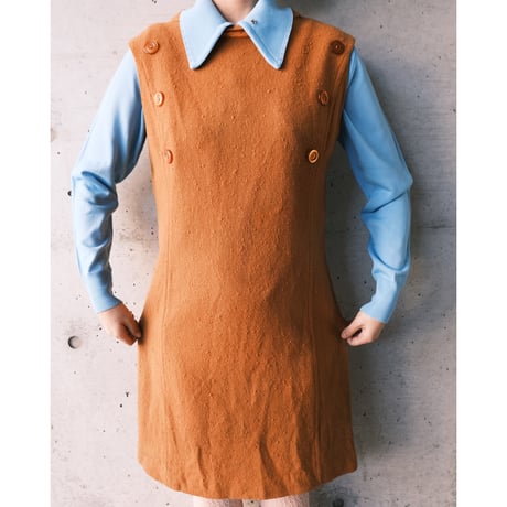 〜70s roll neck dress