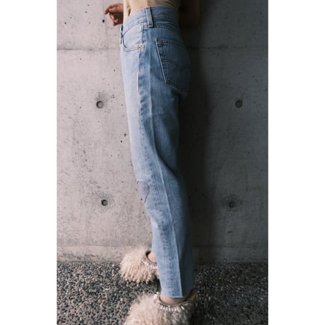 eski. original remake "♡" denim