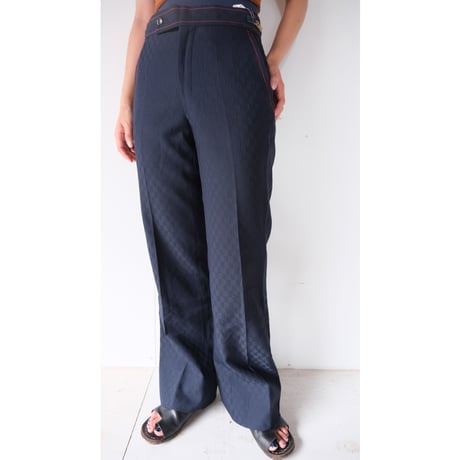 japan vintage / navy slacks