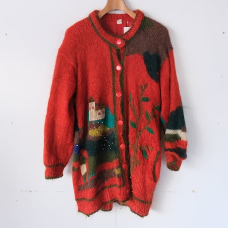mohair cardigan "🏠"