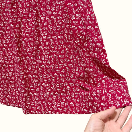 〜70s flower print dress